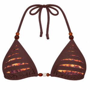 double layer bikini top