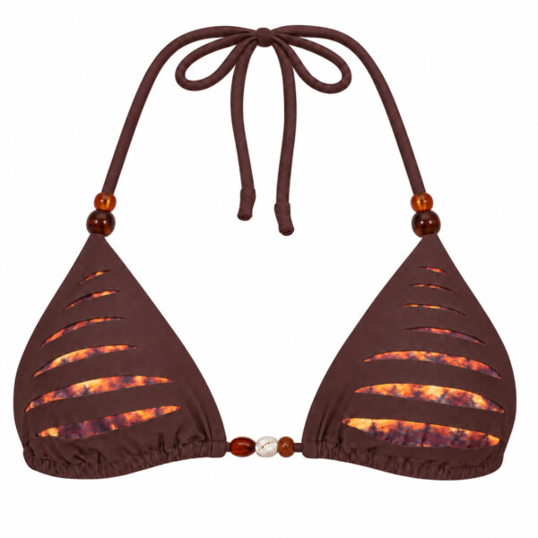 double layer bikini top